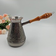 Турка для кофе медная с деревянной ручкой 400мл (Россия)