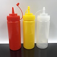 Бутыль для соуса 350мл, пластик 1/100шт (Китай)