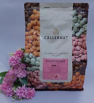 Шоколад CALLEBAUT Клубника 2,5кг (Бельгия)